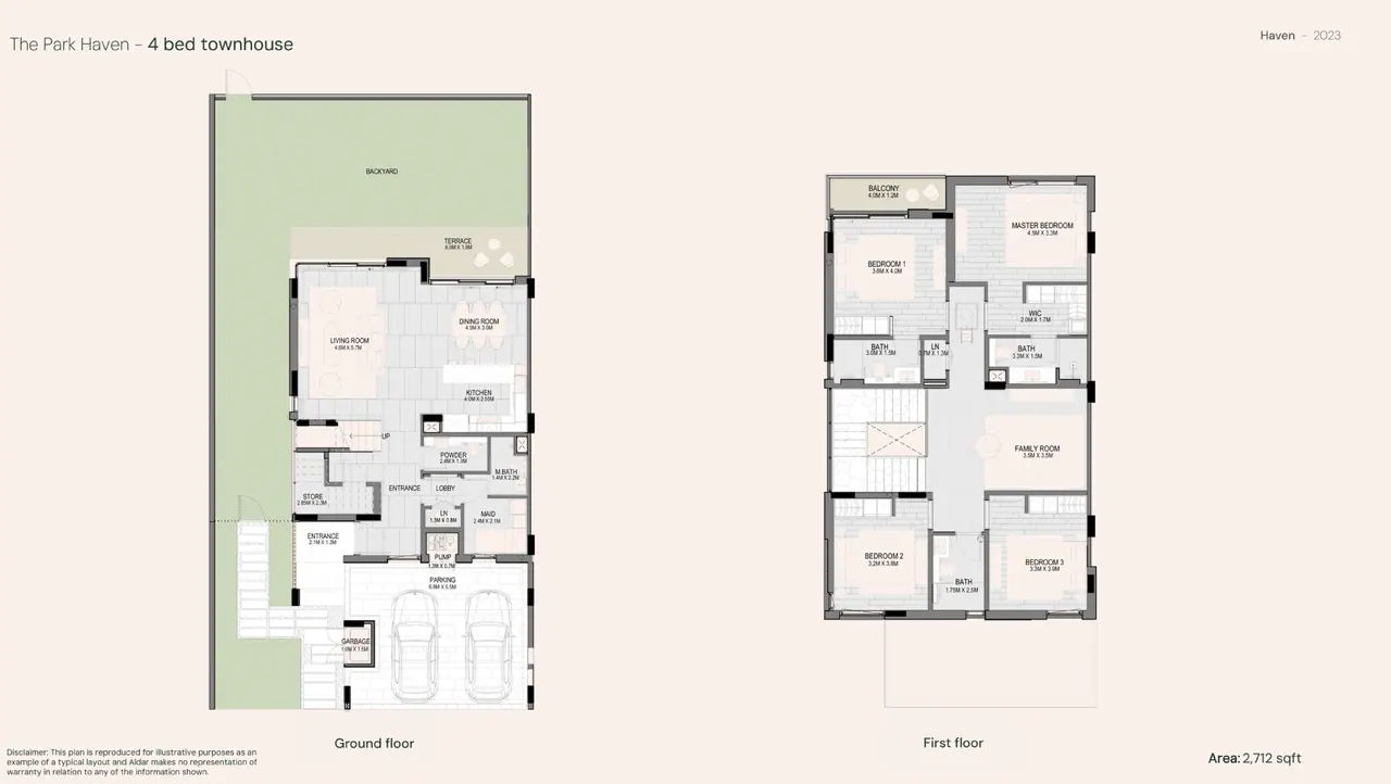 Haven by Aldar — Floor plan 1