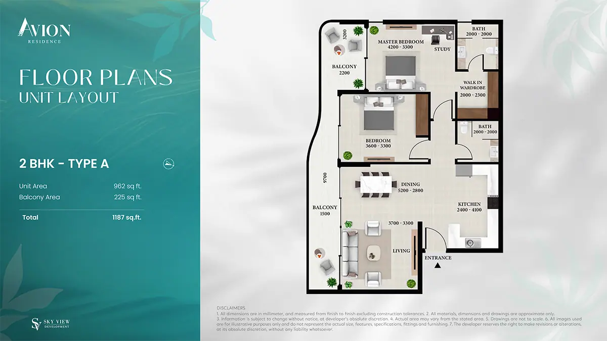 Avion Residences — Floor plan 2