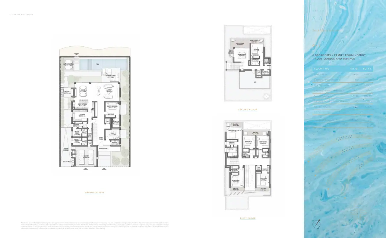 Palm Jebel Ali — Floor plan 3