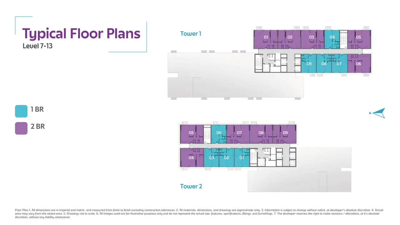 Socio Towers by Octa — Floor plan 3