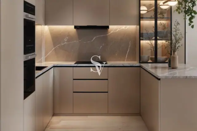 Closed Kitchen | Massive layout | Corner unit — photo 2