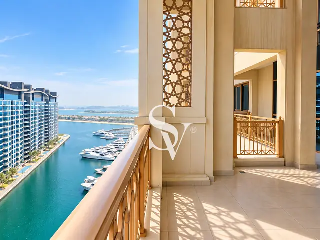Duplex Penthouse Palm Rent | Big Terrace Sea View