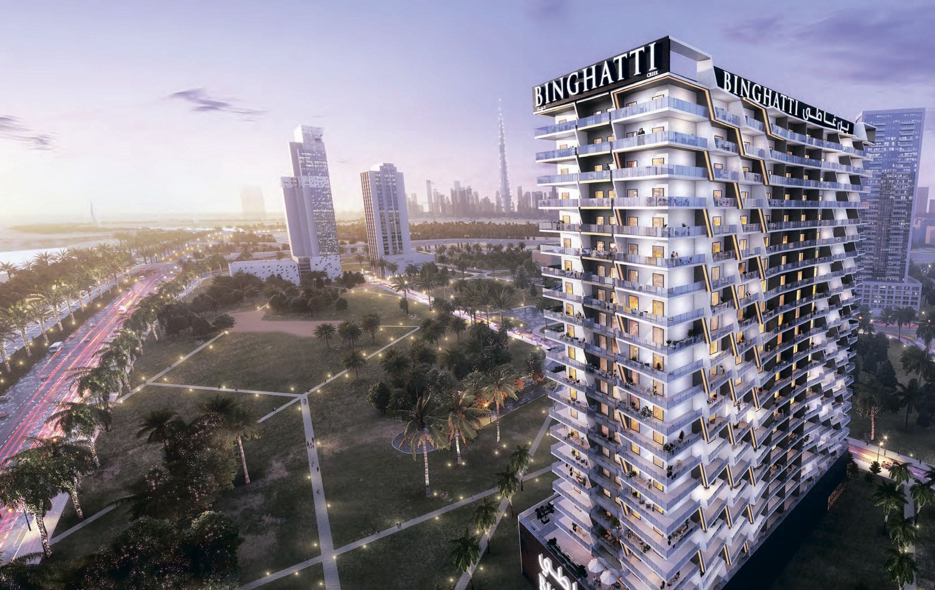 Binghatti Properties—from iconic waterfront residences to branded luxury towers that define Dubai’s skyline.